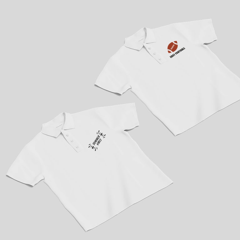 Design Polo Shirts Online With Free Templates!