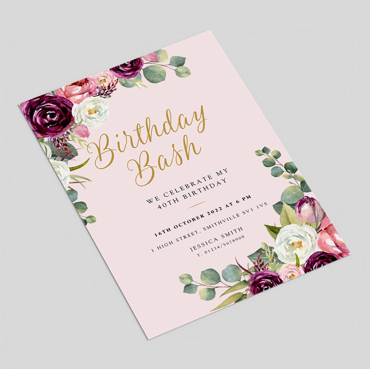 Creer En Ligne Des Cartes D Invitation Avec Des Modeles Gratuits