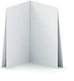 Représentation schématique 3D d'un pli croisé.