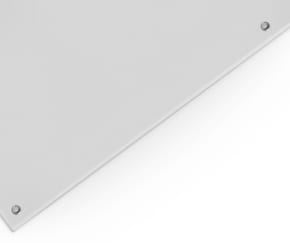 Ilustración de borde de lona sin refuerzo y ojales cada 50 cm alrededor, ideal para construcción o aplicaciones al aire libre.