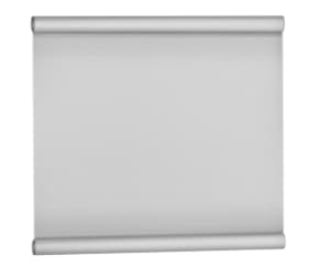 Banner cortado con vainica de 6 cm en la parte superior e inferior.