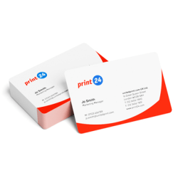 Cartes De Visite Personnalisées - Impression Recto Verso 300gms - Avec Logo Et Texte