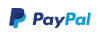 Logo PayPal s modrým symbolom „P“ vľavo a slovom „PayPal“ v modrej farbe vedľa neho na priehľadnom pozadí.