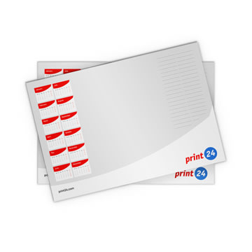 Svetli bloki za pisanje in beležke s prilagojenim logotipom print24. Idealen za pisarne, sestanke in promocijske namene.