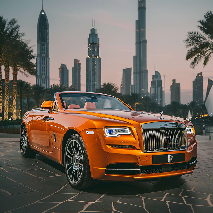 Rolls Royce Dawn in Dubai