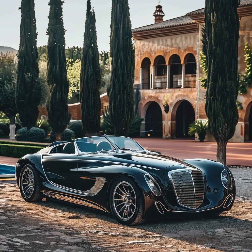 luxe car in Spain