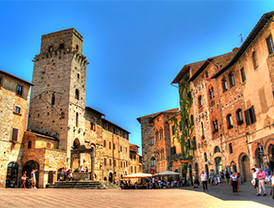 Transfer from Rome to San Gimignano
