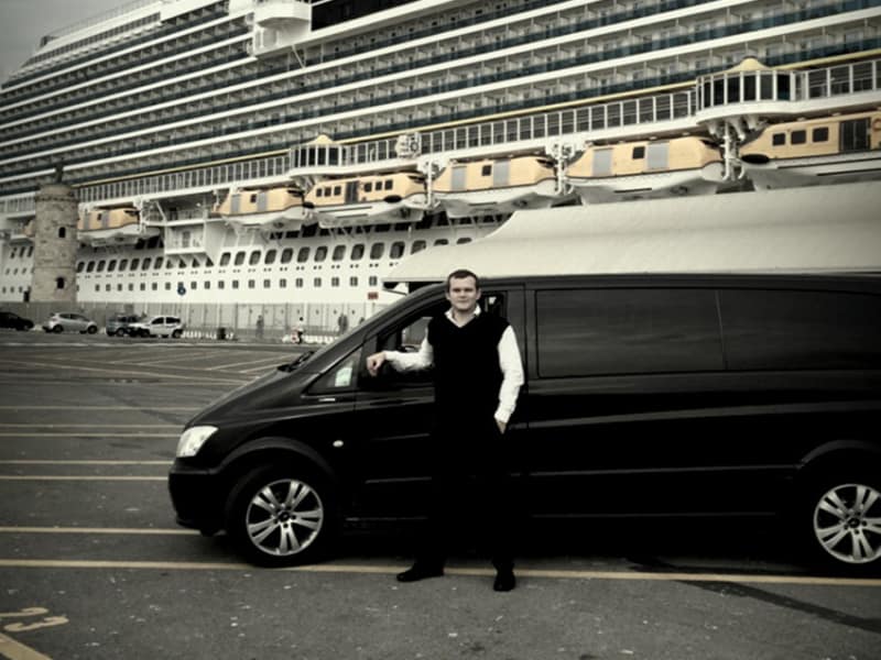 Italian cruise ports limousine service