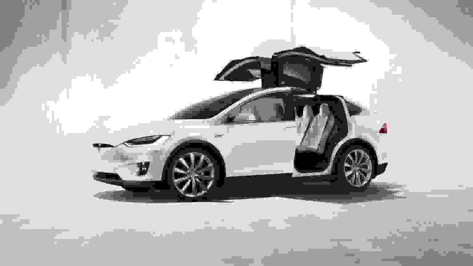 Alquiler Tesla Model X 90D en el aeropuerto de Roma Ciampino