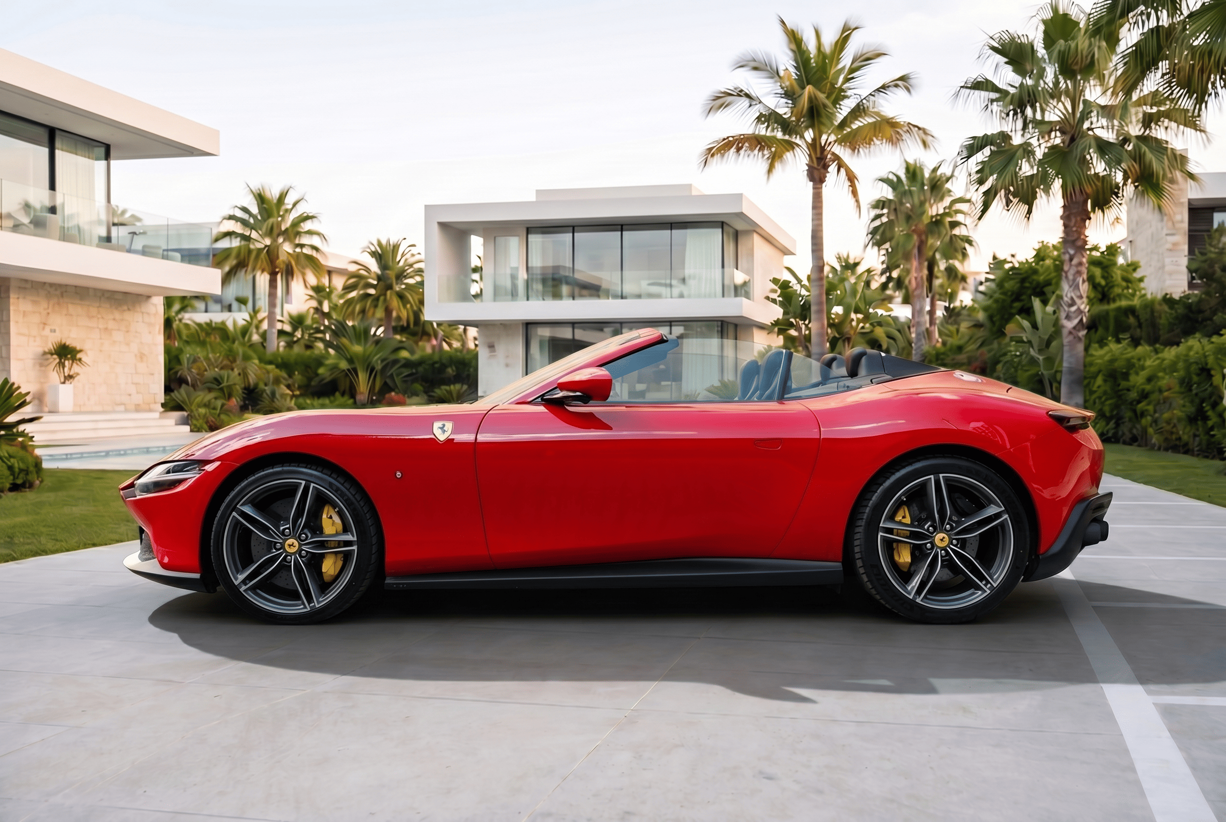 Rent a Ferrari Roma Spider in Switzerland | BillionRent.com