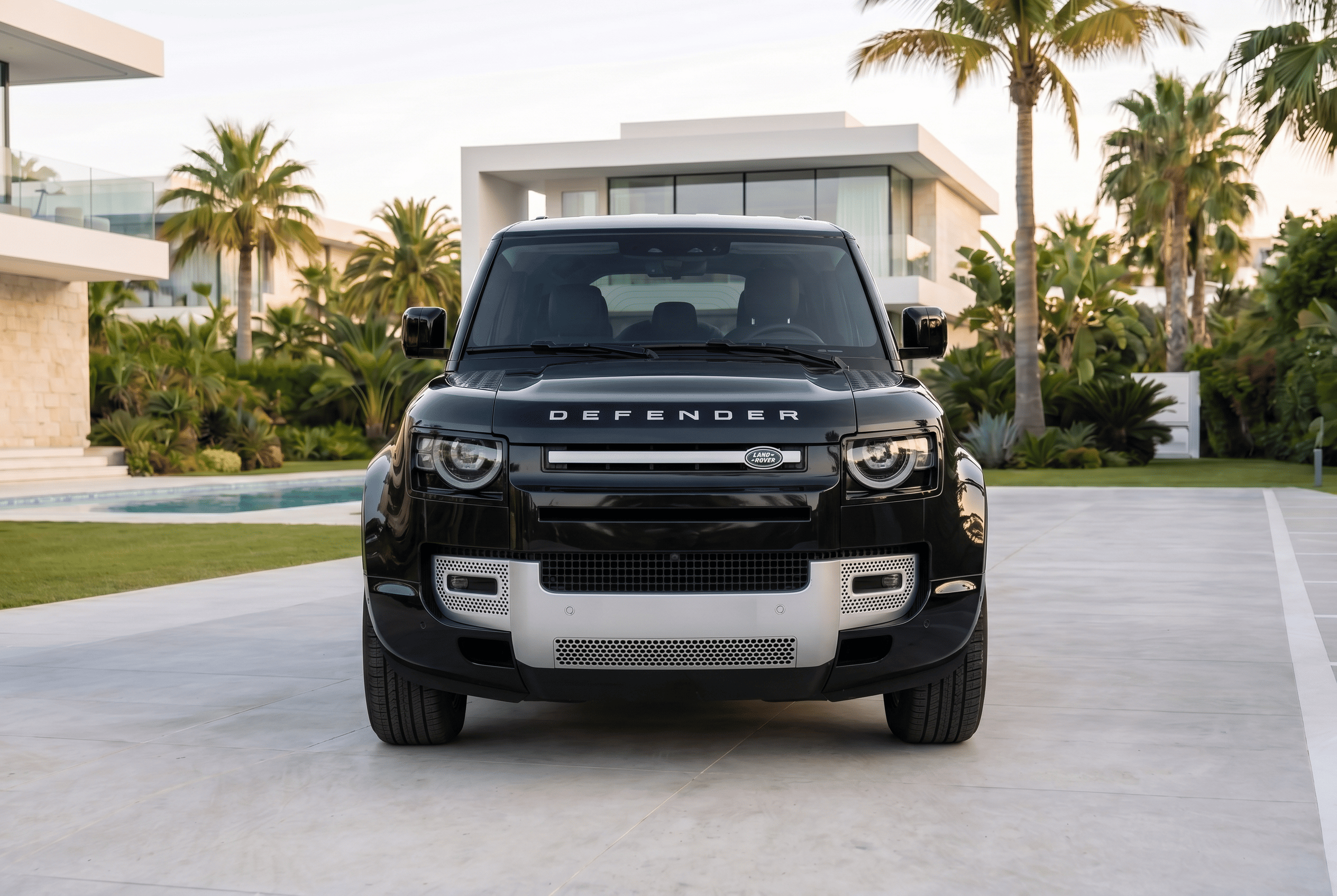 Range Rover Defender Rent Rent a Land Rover Defender in Abu Dhabi – Rugged Luxury SUV Rental Near Me
