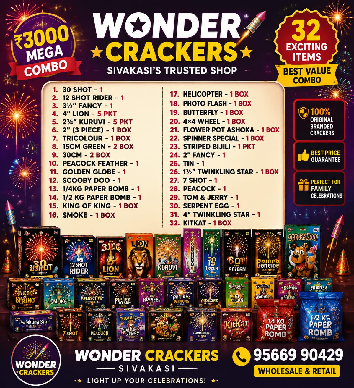 3000 COMBO PACK