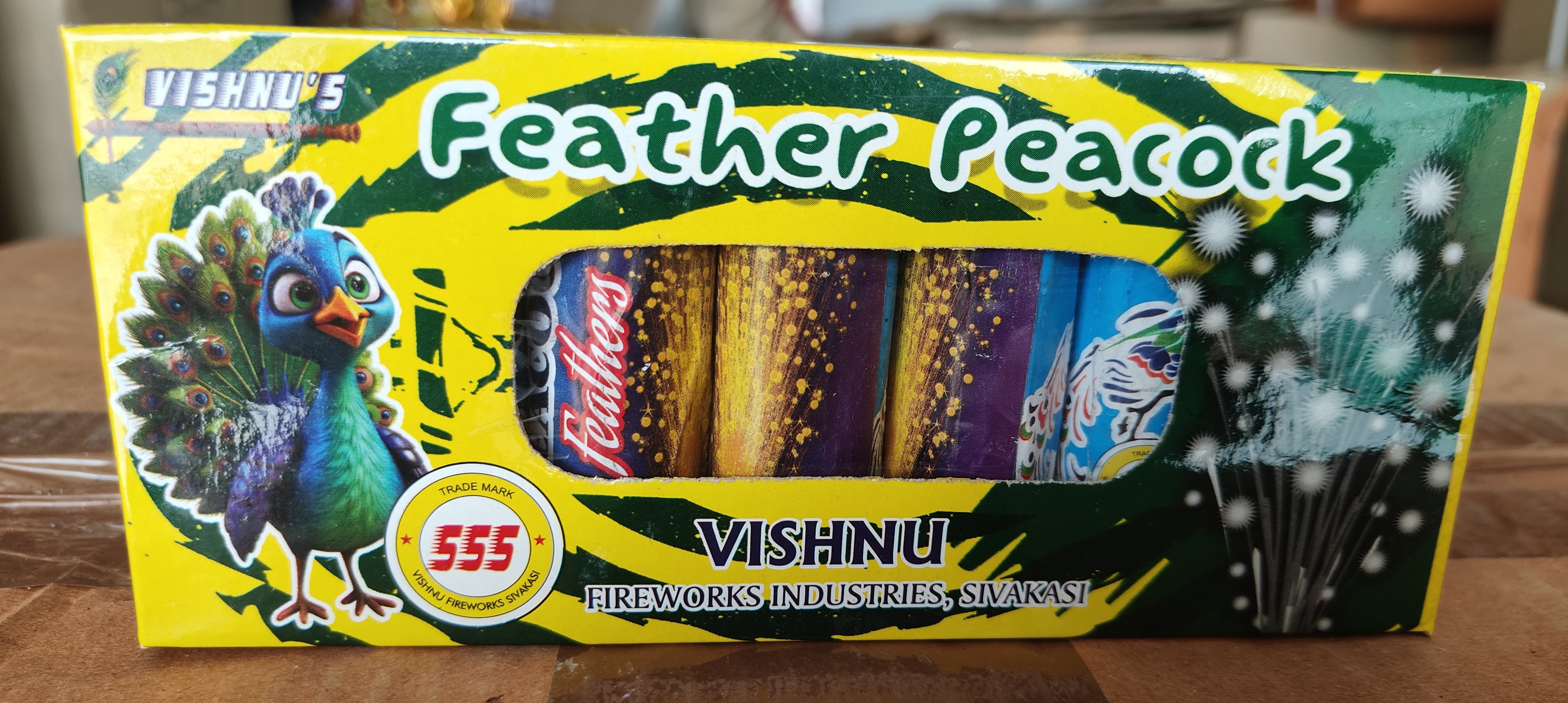 PEOCOCK FEATHER(5 PCS)