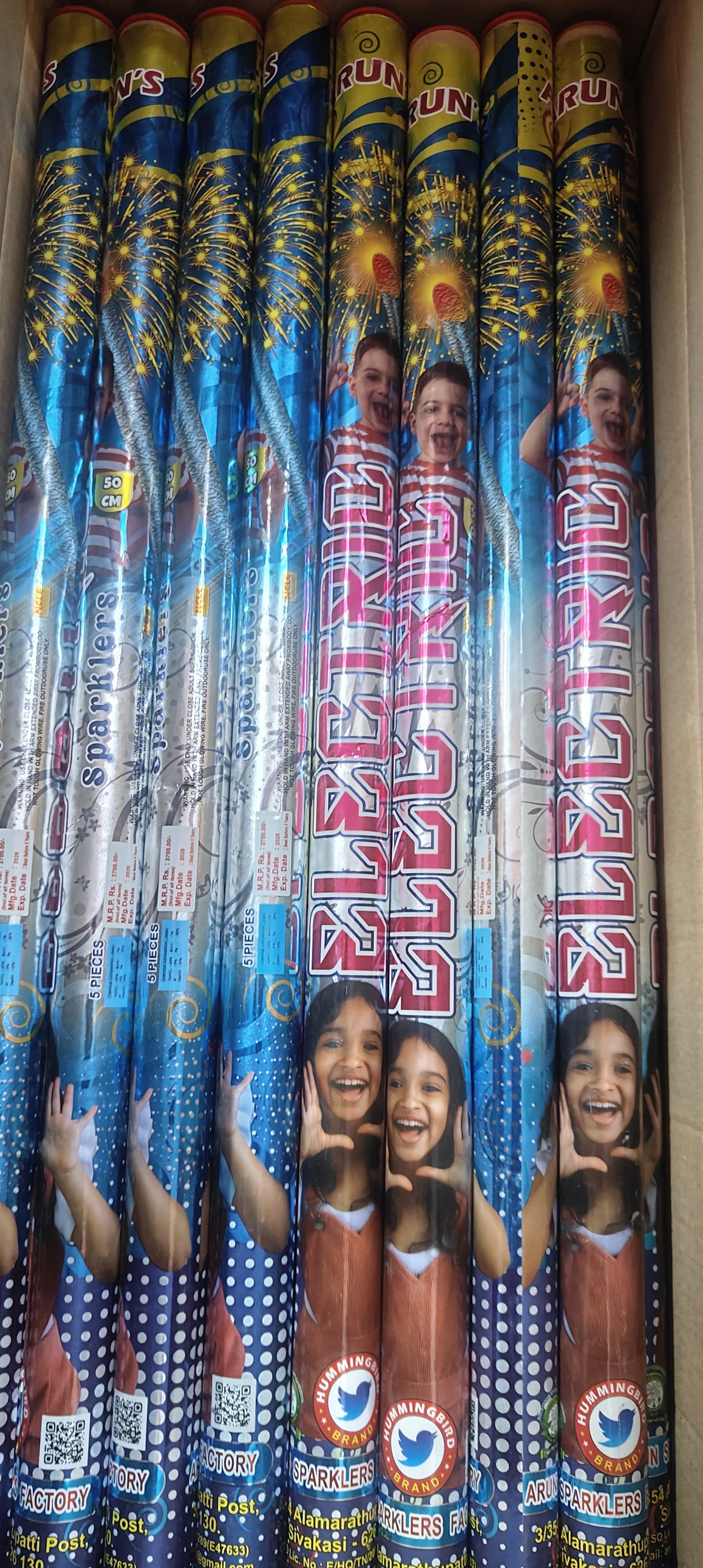 50CM COLOUR SPARKLERS