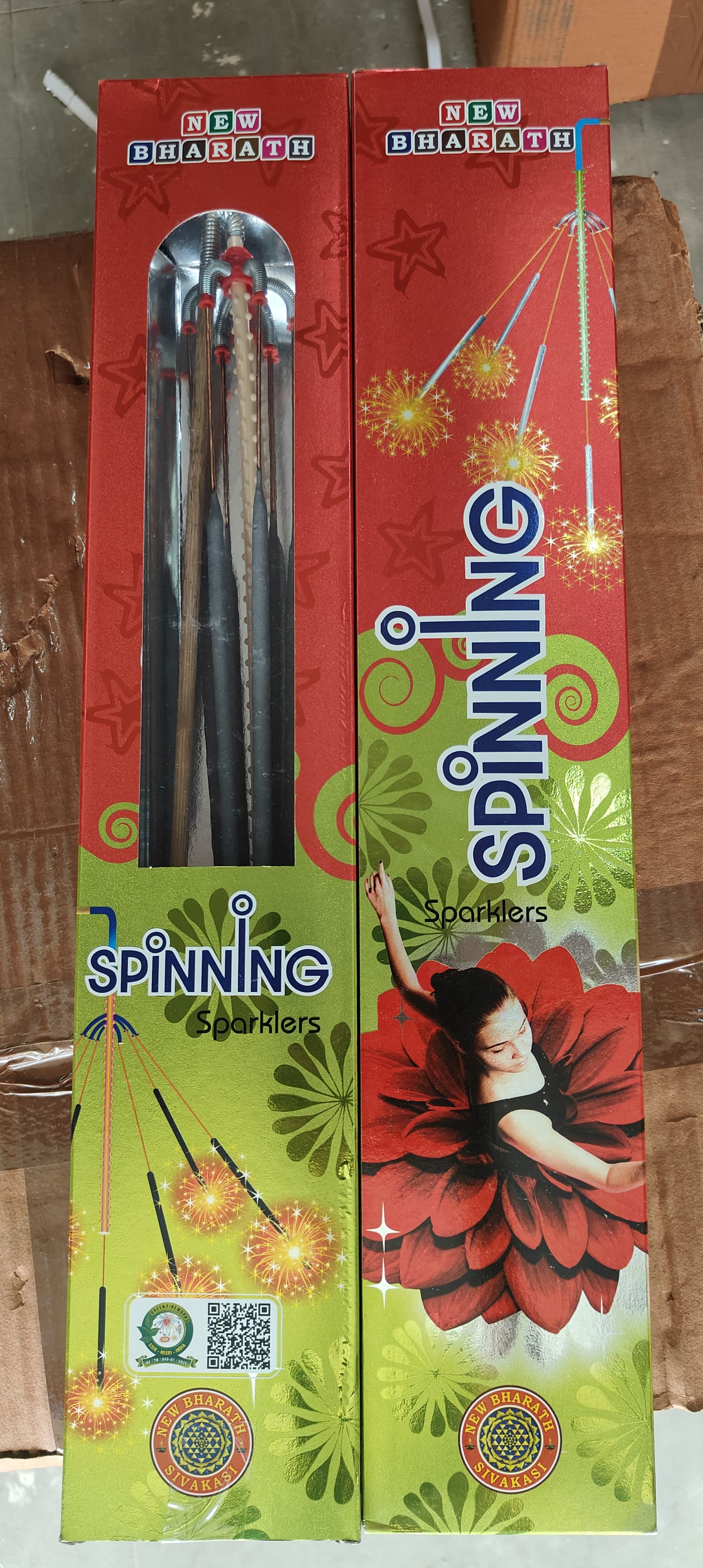 SPINNING SPARKLERS