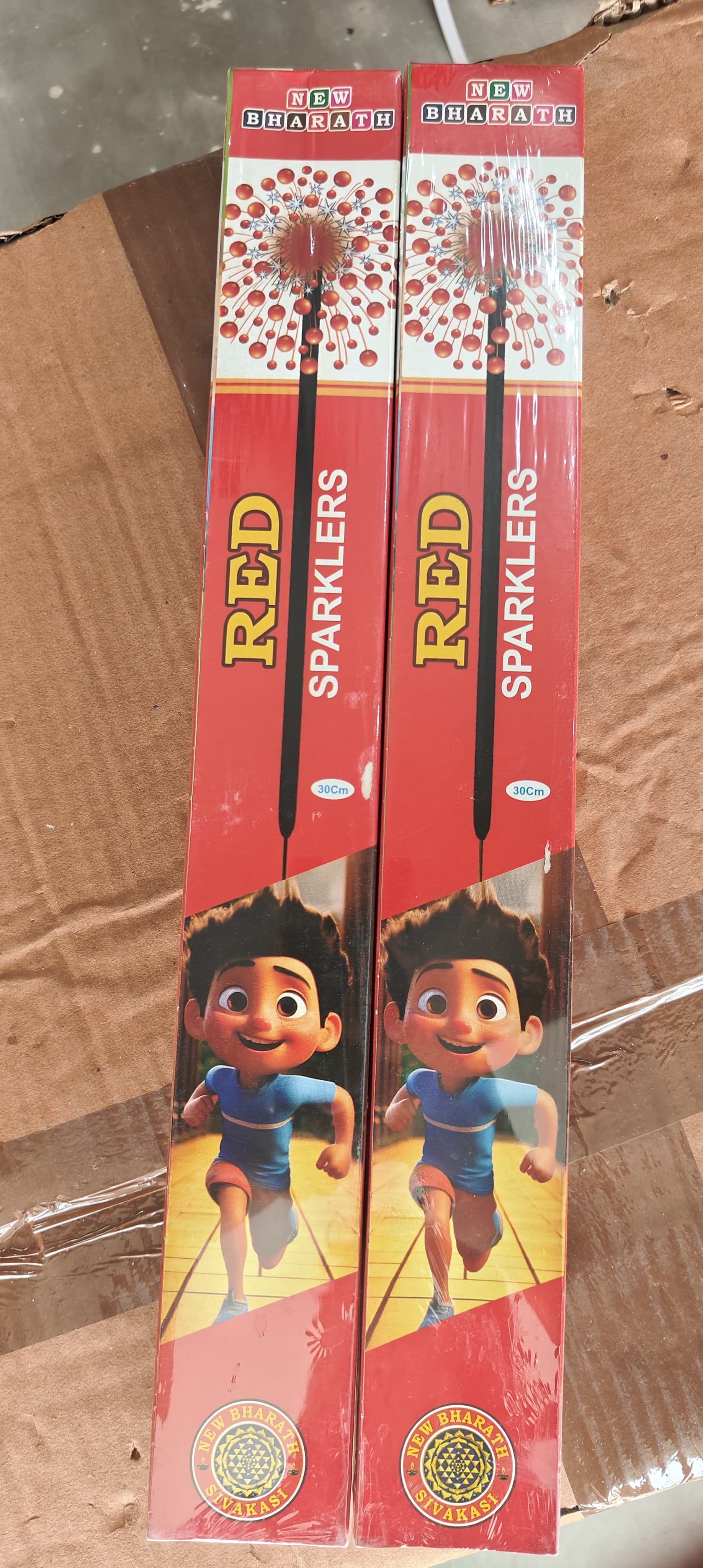 30CM RED SPARKLERS