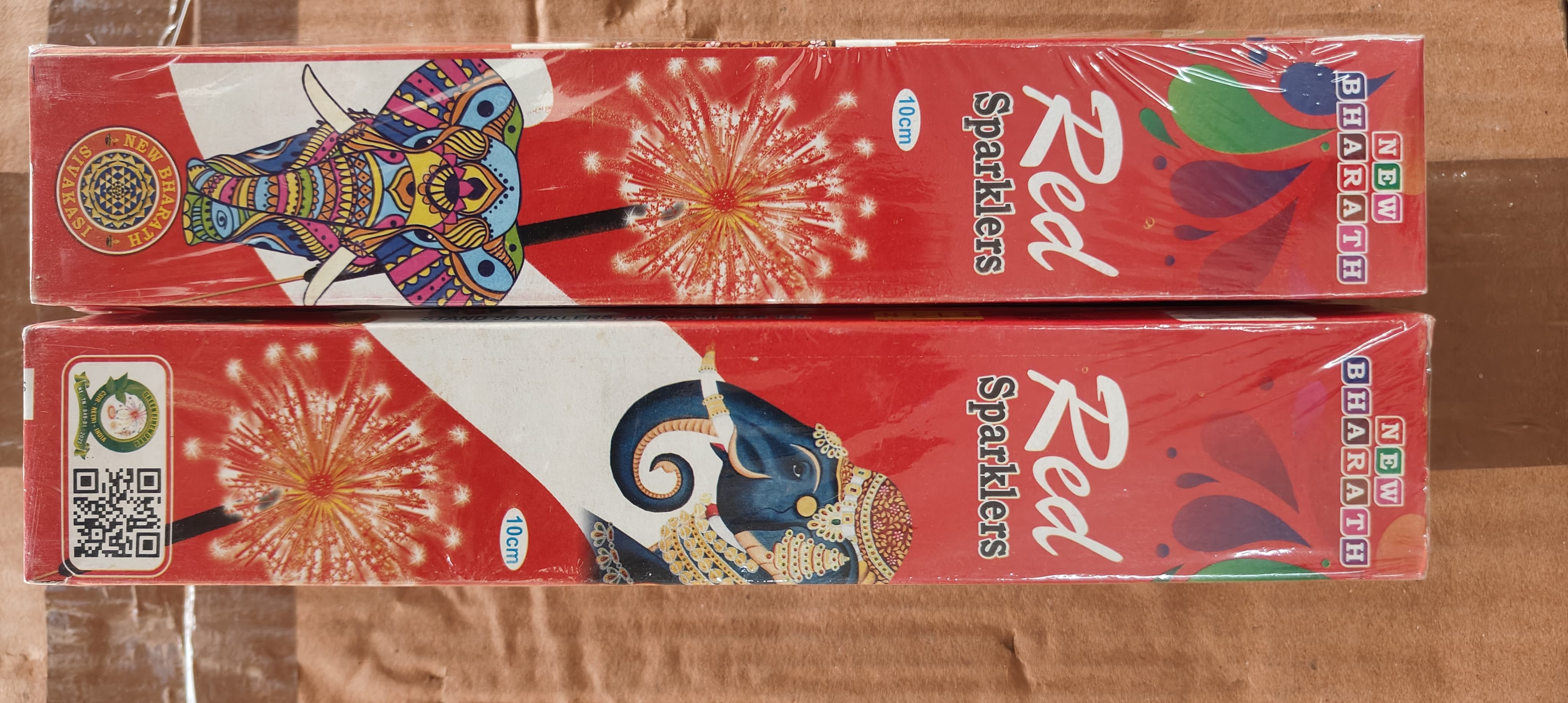 10CM RED SPARKLERS