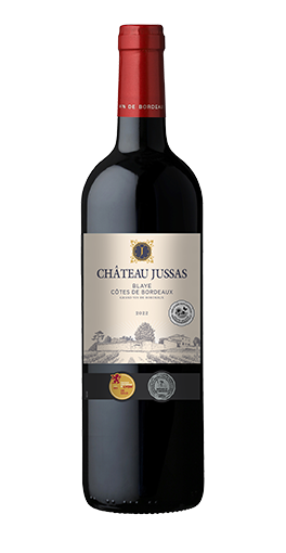 Château Jussas - Blaye Côtes de Bordeaux rood 2022