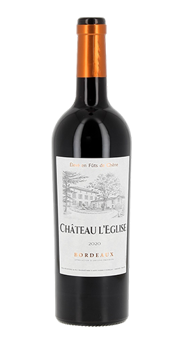 Château l'Eglise - Bordeaux rouge 2020