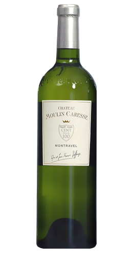 Château Moulin Caresse - Cent Pour 100 blanc 2016 (sec)