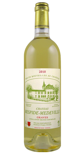 Château Respide-Médeville - Graves 2010 Blanc sec