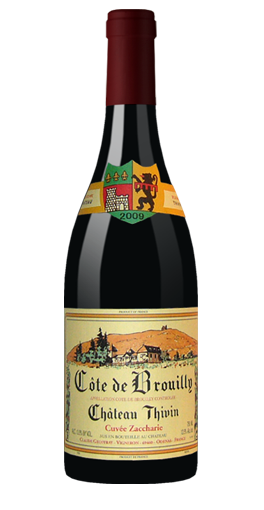 Château Thivin - Cuvée Zaccharie 2009