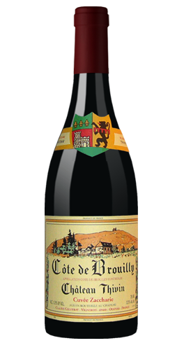 Château Thivin - Cuvée Zaccharie 2010
