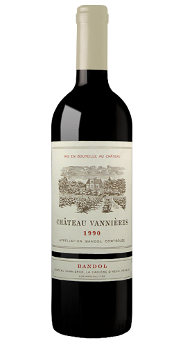 Château Vannières Bandol Rouge 1990