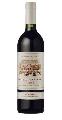 Château Vannières – Bandol rot 2001