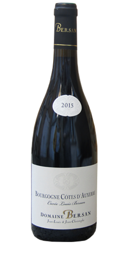 Domaine Bersan - Côtes d'Auxerre rouge Cuvée Louis Bersan 2015