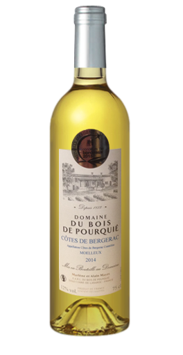 Domaine du Bois de Pourquié - Côtes-de-Bergerac Moelleux 2014