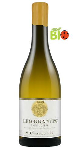 M. Chapoutier - Saint-Joseph Les Granits Blanc 2008 - Sélection Parcellaire