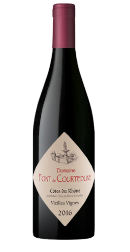 Domaine Font de Courtedune - Côtes du Rhône Vieilles Vignes 2016