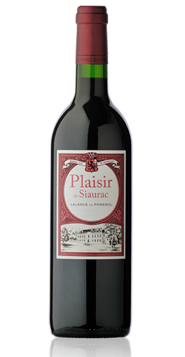 Plaisir de Siaurac - Second Vin du Château Siaurac 2015