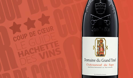 VINS GRAND TINEL  3* COUP DE COEUR HACHETTE en vente privilège sur 1JOUR1VIN