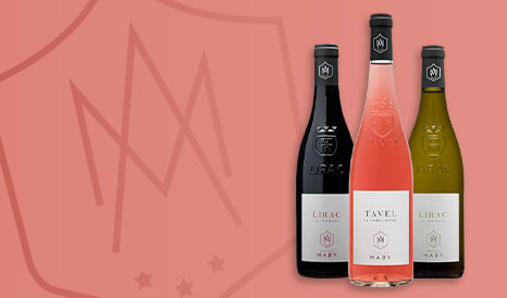 VINS BIO DOMAINE MABY  LIRAC & TAVEL en vente flash chez 1JOUR1VIN
