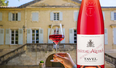 VINS CHATEAU D'AQUERIA  TAVEL 2024 à bas prix chez 1JOUR1VIN