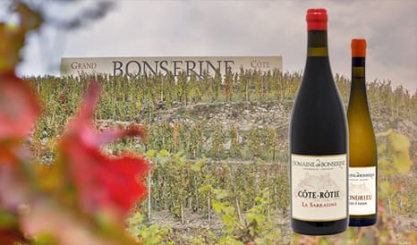 VINS BONSERINE  COTE-ROTIE 3* HACHETTE à super prix sur 1JOUR1VIN