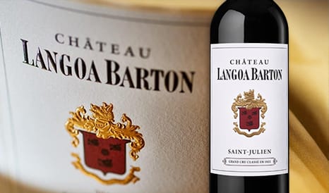 VINS LANGOA BARTON  3EME GRAND CRU CLASSE DE SAINT en promo chez 1JOUR1VIN