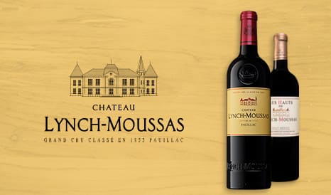 VINS CHATEAU LYNCH-MOUSSAS 2022 en vente privilège chez 1JOUR1VIN