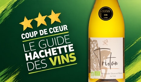 Muscadet bio 3*coup de cœur Hachette