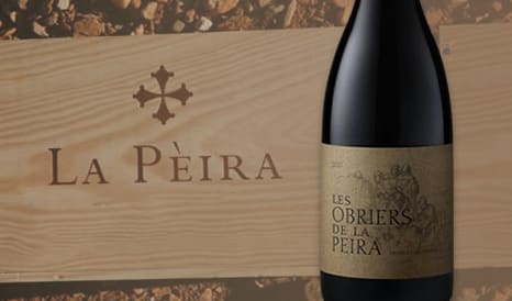 VINS LES OBRIERS DE LA PEIRA, TERRASSES DU LARZAC  en vente privilège sur 1JOUR1VIN