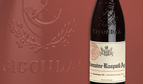 VINS RASPAIL-AY  GIGONDAS en soldes sur 1JOUR1VIN