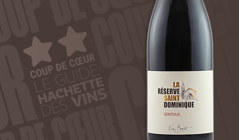 VINS VENTOUX  2* COUP DE COEUR HACHETTE en vente privée sur 1JOUR1VIN