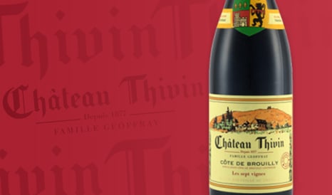 VINS CHATEAU THIVIN en promo chez 1JOUR1VIN