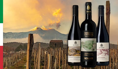 VINS BENANTI  MERVEILLES DE L'ETNA à bas prix sur 1JOUR1VIN