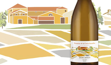 VINS BIO CROIX SENAILLET  SAINT-VERAN PARCELLAIRE à prix discount chez 1JOUR1VIN