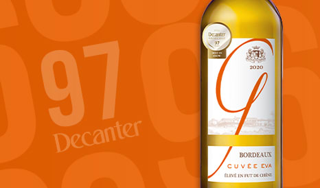 VINS BORDEAUX BLANC ~ 97 DECANTER à prix discount sur 1JOUR1VIN