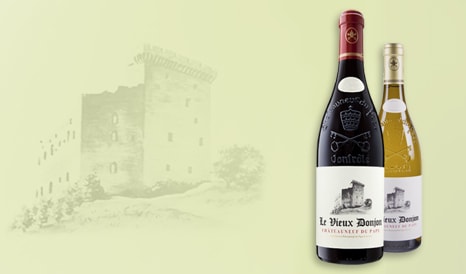 VINS VIEUX DONJON en vente privilège chez 1JOUR1VIN