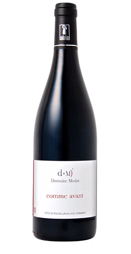Domaine Modat - Côtes du Roussillon Comme Avant 2019